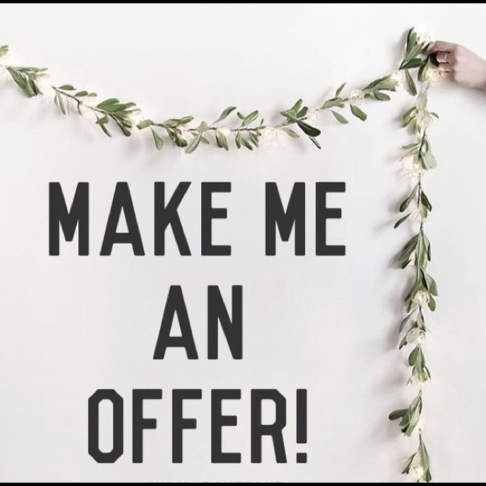 All offers welcome!!